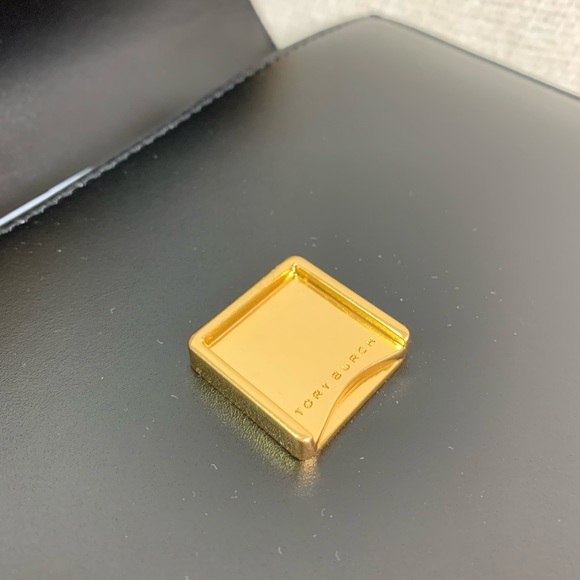 NEW Tory Burch Eleanor Black Leather Small Convertible Shoulder/Crossbody Bag - Picture 11 of 16